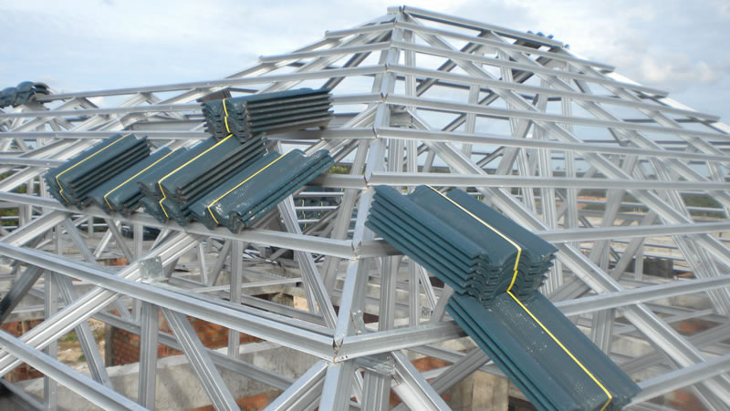 Điểm nổi bật của hệ giàn thép mạ trọng lượng nhẹ Ecotruss