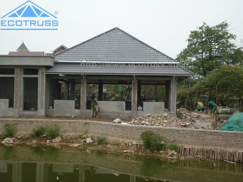 khung kèo mái ngói cho
nhà hàng tại hòa bình khung kèo mái ngói cho nhà hàng tại hòa bình