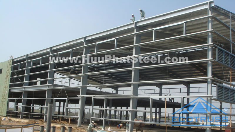 khung nhà thép mạ kẽm khung nha thep ma kem